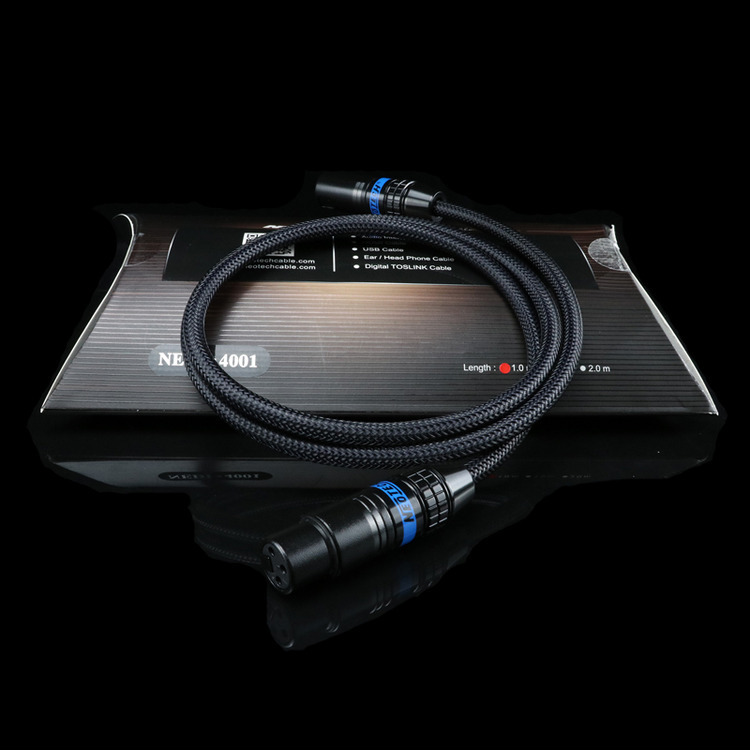 Neotech万隆NEDI-4001 AES/EBU平衡XLR数位线 镀银110欧卡农线