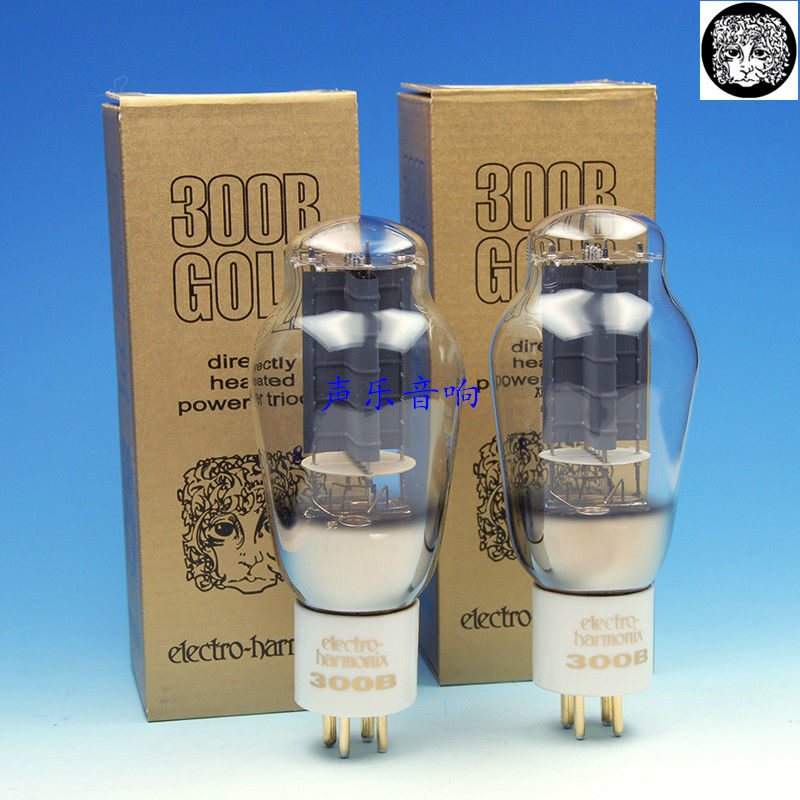 俄罗斯 EH 300B Gold Grid 金栅极 电子管 精密配对，大量现货！