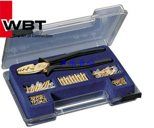 原装德国 WBT 0411 高级 套装接线工具盒 压线钳+ 接线套管端子