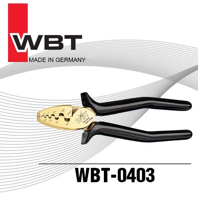 原装德国 WBT 0403 专用压线工具 金属线管压线钳 特价 现货