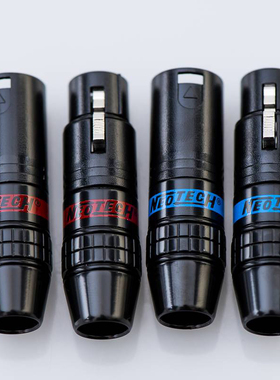 台湾Neotech万隆 NC-06612 镀金XLR平衡插头 发烧平衡插头