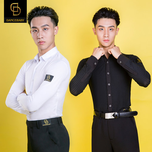 dancebaby男士衬衫拉丁舞