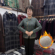 妈妈秋冬新款 上衣 改良旗袍德绒时尚 民族风一体绒保暖打底衫 女短款