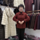 中老年冬装 翻领厚实金貂绒外套女2025保暖妈妈盘扣时尚 呢子大衣新