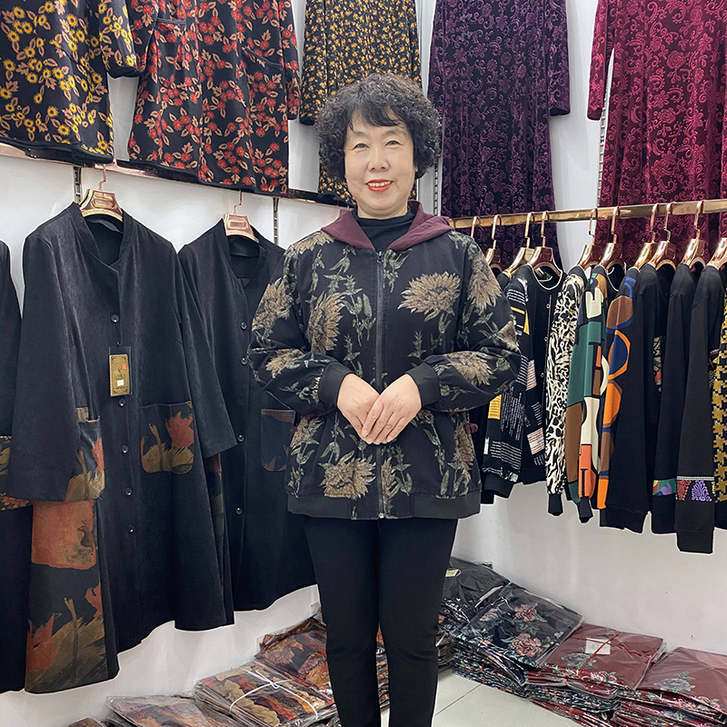 外套秋季新款牛仔加肥加大