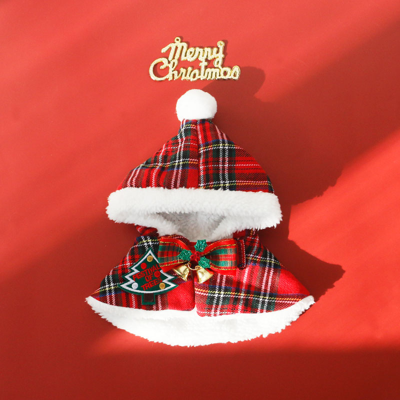 狗狗圣诞饰品猫咪脖套拍照饰品