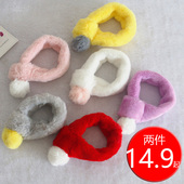 狗狗围巾冬季 宠物围脖泰迪比熊猫咪围巾宠物饰品配件保暖用品