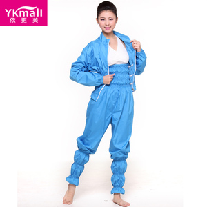 依更美减肥裤子桑拿裤高腰减肥服减肥衣桑拿服女健身运动裤出汗