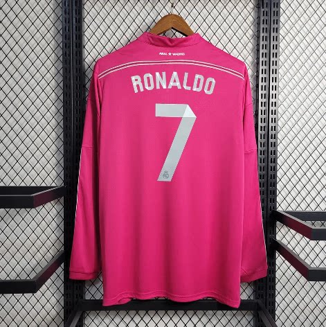 14 15 Retro Real Madrid Long RONALDO BALE Vintage Jersey