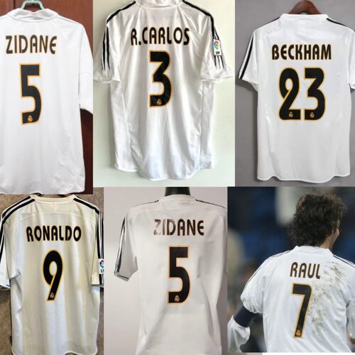 Vintage 04 05 Real Madrid Zidane Football Jersey