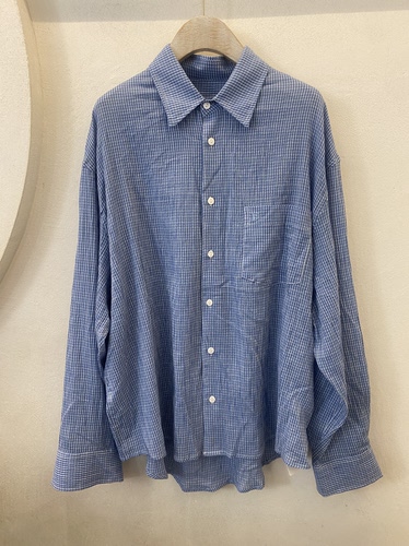 REALLY韩国进口2026春季新款时尚百搭格子长袖衬衫女宽松显瘦