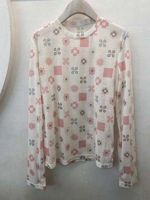 REALLY 韩国进口2026春季新款时尚百搭圆领长袖T恤女宽松显瘦上衣