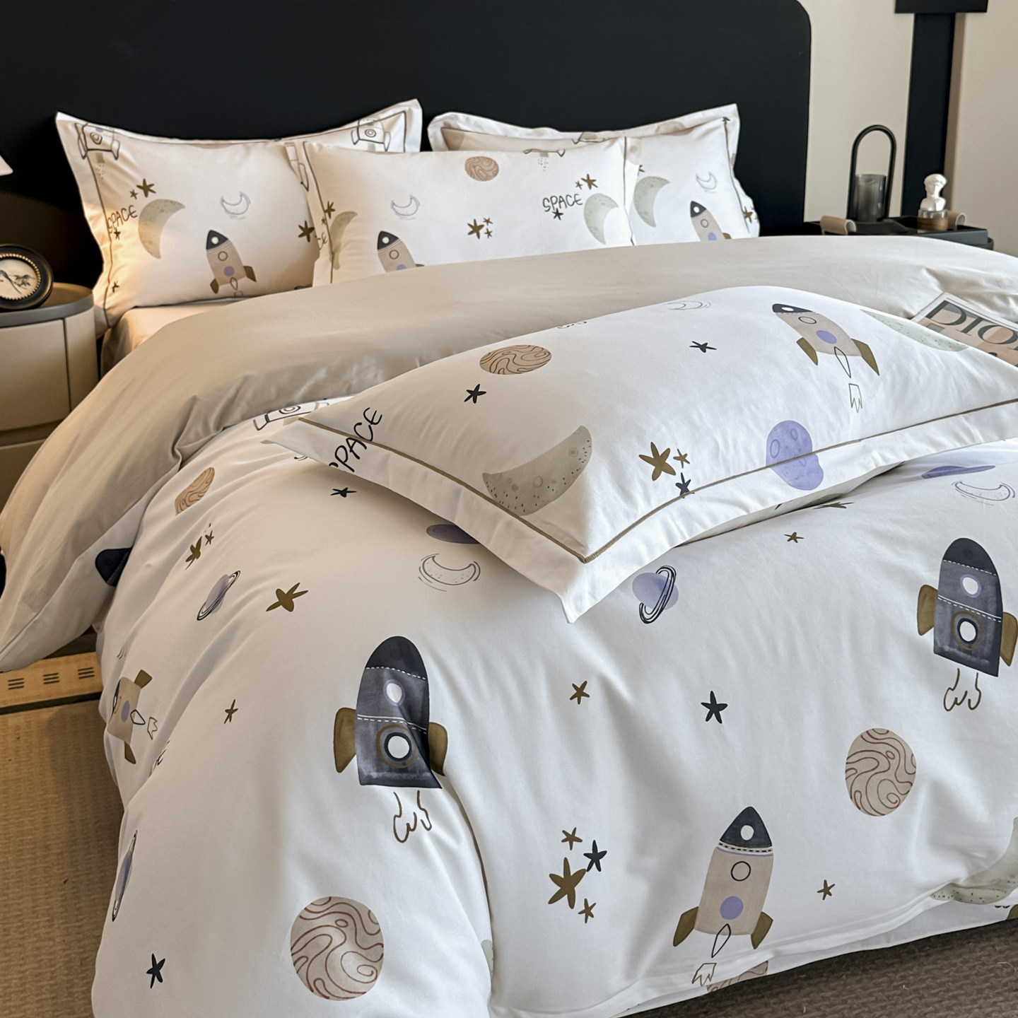 深睡眠纯棉磨毛卡通四件套