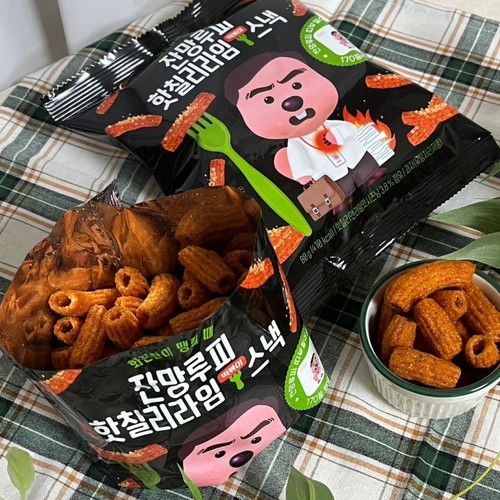 香辣芝士味韩国赞萌loopy年糕条