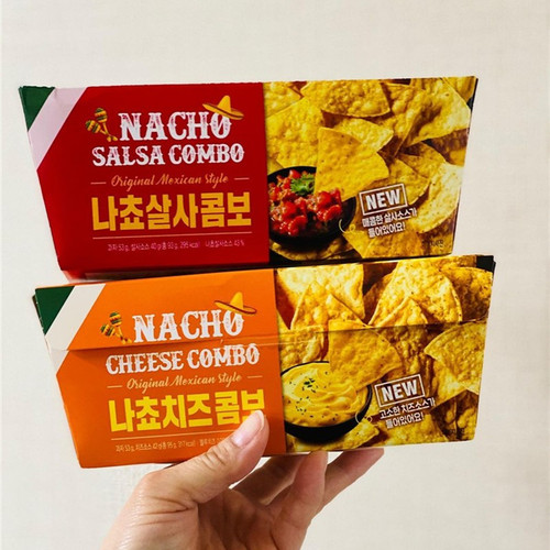 韩国进口GS25墨西哥蘸酱玉米片