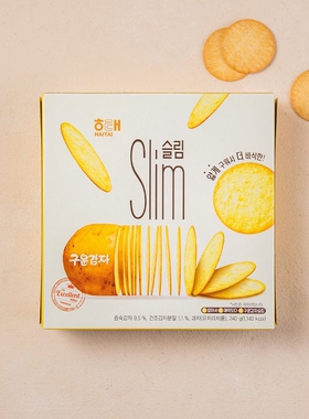 韩国进口零食海太海盐土豆味饼干马铃薯非油炸薄脆饼乾独立小包装