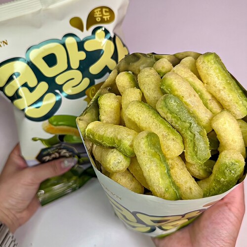 韩国克丽安开心果夹心脆条零食