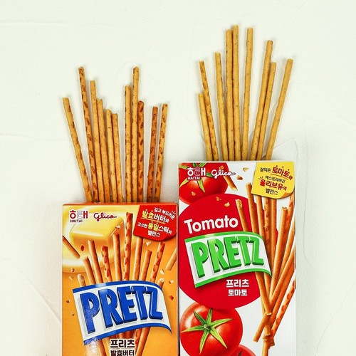 韩国海太pretz芝士番茄饼干棍