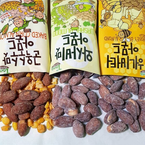 韩国进口芭蜂蜂蜜黄油坚果扁桃仁