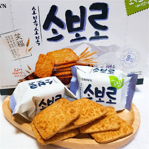 韩国进口克丽安扁桃仁饼干香酥脆