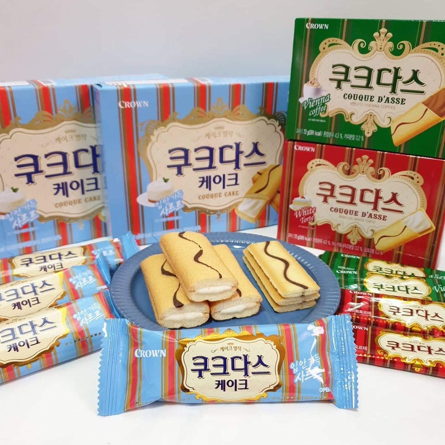 韩国可拉奥奶油夹心蛋糕巧克力派