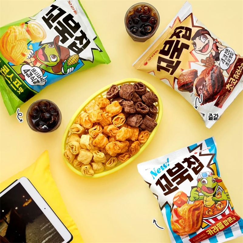 韩国进口好丽友巧克力芥末脆圈