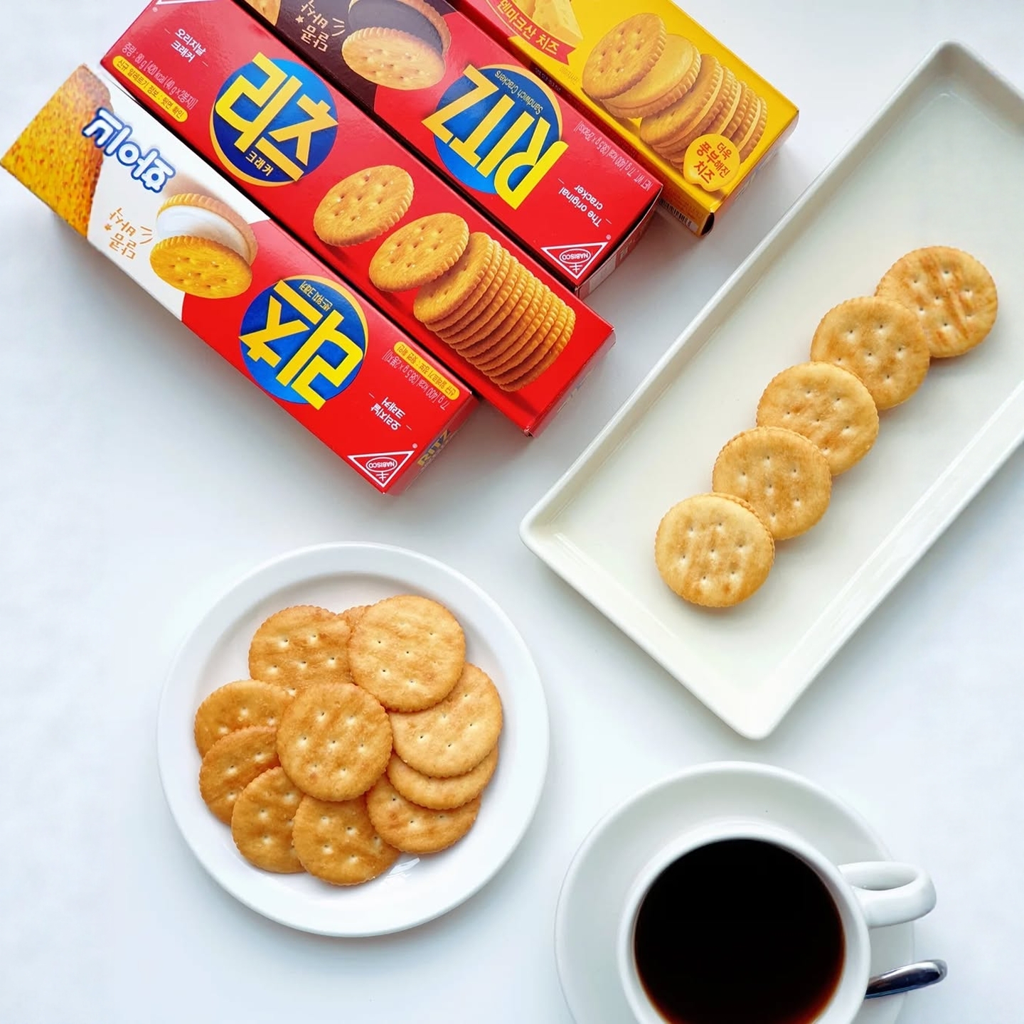 韩国进口东西巧克力奶酪夹心饼干