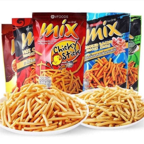 泰国进口vfoods咖喱脆条香辣海苔