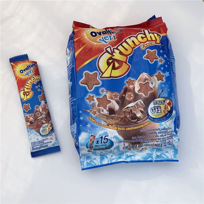 泰国巧克力阿华田星星麦芽可可粉