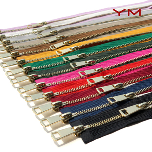 5号金属双开拉链双拉头双向开口卫衣羽绒服棉衣外套服装长款拉锁