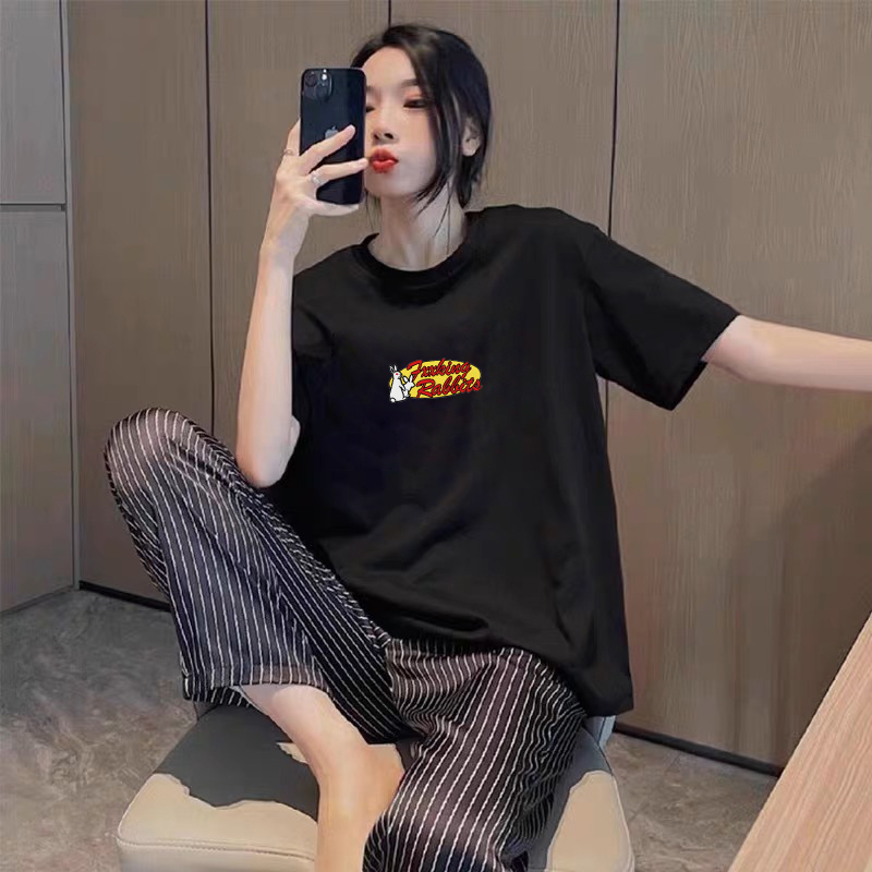 #FR2男女情侣美式复古短袖T恤