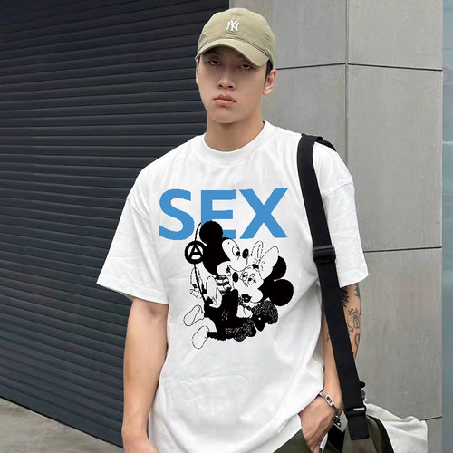 CactusJack同款趣味米奇短袖T恤