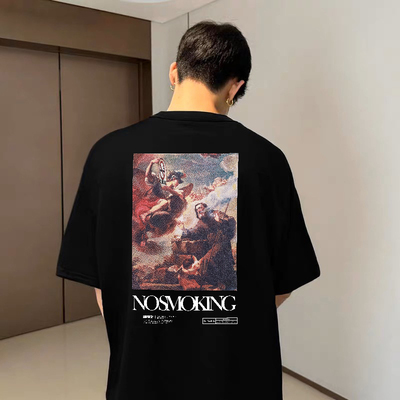 #FR2男女情侣美式复古短袖T恤