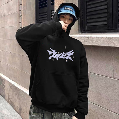 2727WORLD法老同款美式帽衫