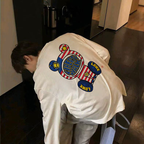 LIBERTYWALK改装车美式长袖T恤