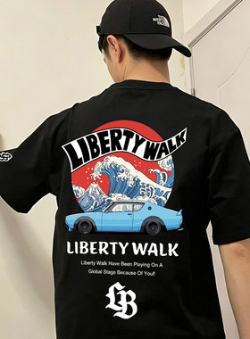 LBWK东京JDM改装汽车文化短袖T恤