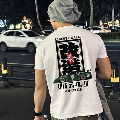 LBWK改装汽车文化美式短袖T恤