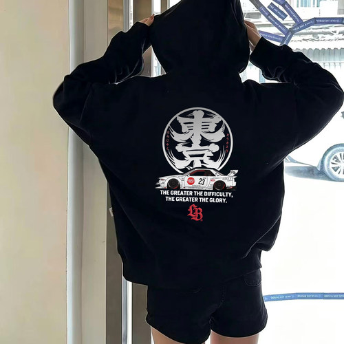 LIBERTYWALK改装车文化美式帽衫
