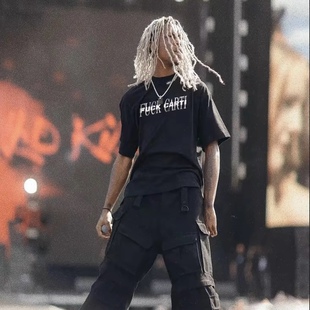 cut some / fu*k (love) CART 首家原创暗黑个性OPIUM美式短袖T恤