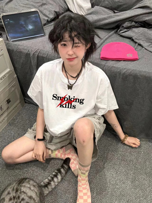 #FR2美式男女情侣夏季短袖T恤