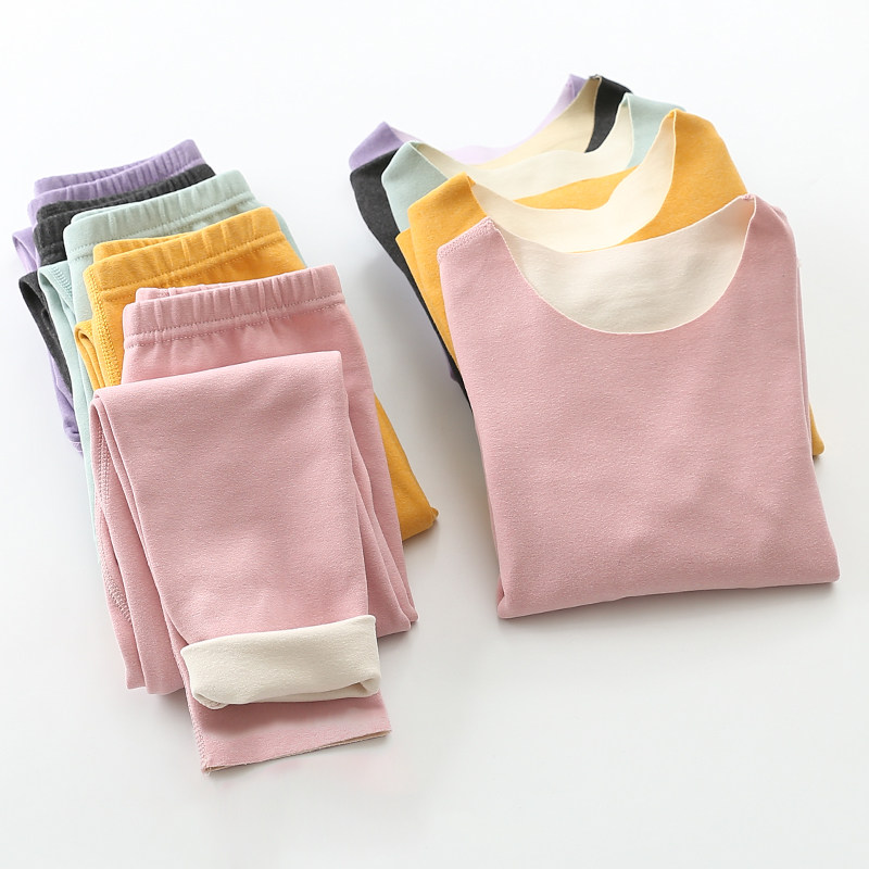 儿童秋冬德绒保暖内衣套装冬季贴身内穿睡衣男童女童宝宝宽松韩版,童装/婴儿装/亲子装,内衣套装,淘宝优惠券,粉丝福利购,淘宝优惠卷