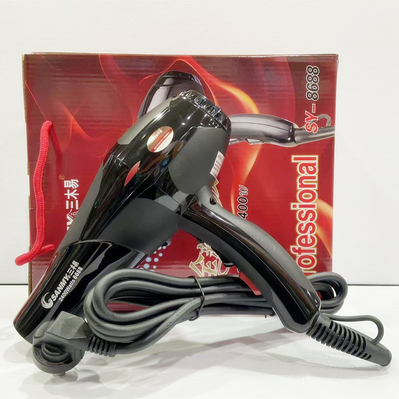 三木易8688电吹风发廊造型专用大功率2400w冷热风蓝光恒温不伤发