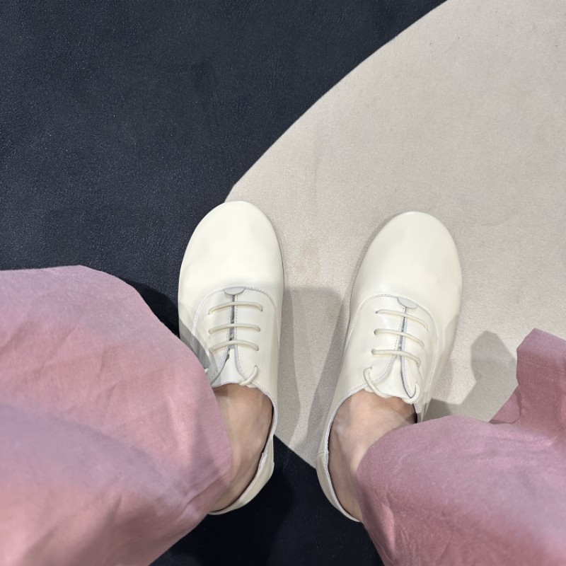 德芙琳女鞋 官方正品Kacey Devlin 透气舒适百搭奶奶鞋小白鞋女