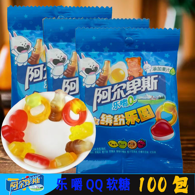 混合水果汁软糖袋装100包
