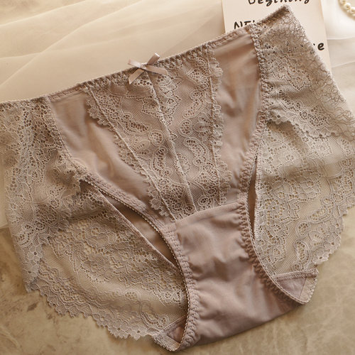 内裤无痕包臀薄款透气性感网纱