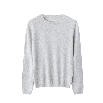 【MTT】【0.5宝盒】托斯卡纳羊绒基础圆领长袖针织打底衫23076