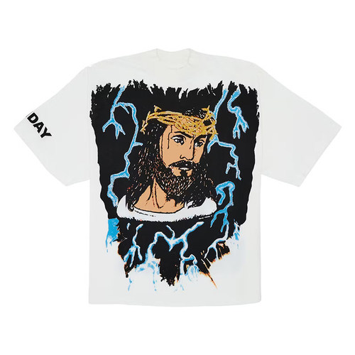 A$AP Rocky X Kanye West X AWGE for JIK Lightning 联名T恤