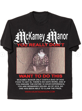Online Ceramics Burned Minds McKamey Manor T-Shirt tee T恤
