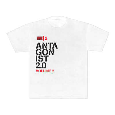 Playboi Carti Antagonist 2.0 Vol 2 White T-Shirt说唱 短袖 潮