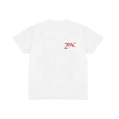 2Pac Collage White Tee 联名 说唱 周边 T恤 潮